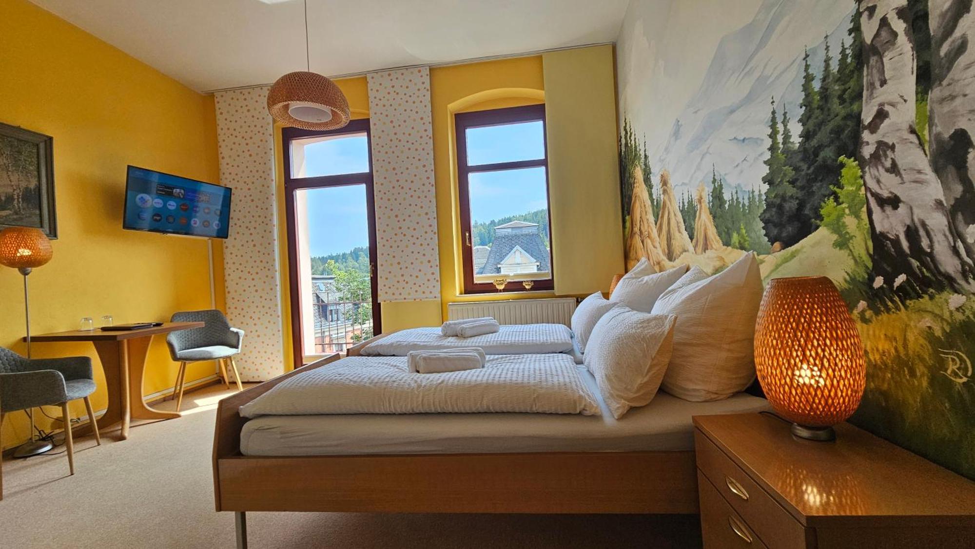 Pension Weisse Rose, Parkplatz, Fruehstueck, Wlan, Zentral Бад-Эльстер Экстерьер фото